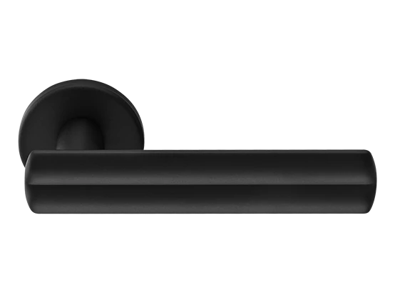 Дверная межкомнатная ручка MORELLI PANATHENAIC R5 NERO