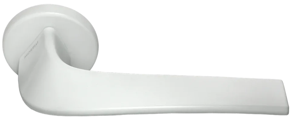 Дверная межкомнатная ручка MORELLI COMETA R5 BIA