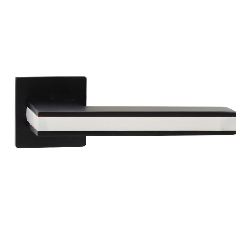 Ручка дверная Vantage V95BL-2/WH SL (черный/белый)
